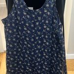 Abercrombie & Fitch Navy Blue Drop Waist Mini Dress Photo 2