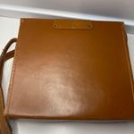 Vintage Top Grain Genuine Cowhide hard leather camera shoulder bag Cary case Brown Photo 3