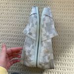 Toms Classic Dove Satin Paint Print Slip-On Shoes Photo 2
