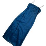 Rampage Vintage bridesmaid Prom Blue Shimmery dress Photo 7