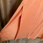 Volcom Stonelight Clay Peach Orangey Racerback Midi Maxi Dress Med Flawed Photo 5