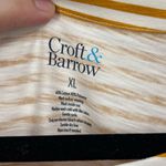 Croft & Barrow  Mustard Yellow Long‎ Sleeve Top XL Photo 1