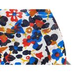 Tory Burch Wildflower Deneuve Tunic Floral Ruffle Boho Dainty Romantic Womens L Photo 3