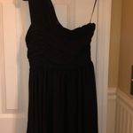 EXPRESS One Shoulder Black Dress Photo 0