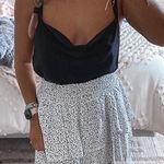 Anne Klein Black Cowl Neck Vintage Tank Photo 0