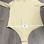 Athleta  x Alicia Keys Inner Strength Long Sleeve Gold‎ Metallic Bodysuit Size S Photo 8