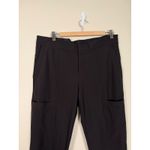 Athleta  Wander Stash Skinny Pant Black Womens Size 14 Cargo Pockets Stretch Photo 1