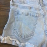 Celebrity Pink  Frayed Hem‎ Light Wash Shorts Photo 7