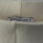 ZARA  Cute Waffle Knit Creme Lounge Pants Size Small Photo 1
