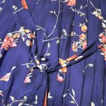 R&K Original Vintage Floral Maxi Dress Womens 22 Blue/Purple Lace Neck Cottage Size undefined Photo 6