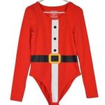 Chemistry | Santa Women's Body Suit Christmas Outfit Size Medium Photo 0