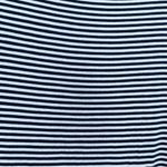 Banana Republic Stripe Side Rouched Dress 3/4 Sleeve White Navy Size Medium Photo 8