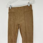 Spanx  Faux Suede Leggings in Camel Size Small Photo 4