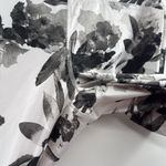 Jockey Monochrome‎ Floral Print Leggings Black Size M Photo 2