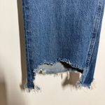 Free People  We the Free Denim Jeans Women 27 Blue Med Wash Distressed Button Fly Photo 7