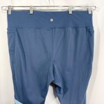 Lane Bryant  LIVI‎ Plus Size 22 24 Leggings Ankle Blue Color Block Pull On 100 Photo 4