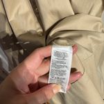 J.Crew utility shirt dress tan khaki gold button Midi Dress Belt flare neutral Photo 5