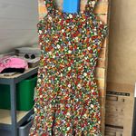 1970s Sears JR Bazaar Corduroy Floral Dress Size undefined Photo 2