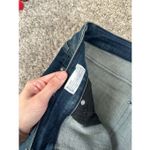 Lane Bryant  Signature Fit Mid Rise Straight Leg Jeans 16L Dark Wash Blue Denim Photo 5