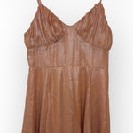 Lulus  Blush Pink Iridescent Babydoll Mini Dress Bustier Party Cocktail NWT S Photo 0