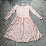 Krass&co Ricki &  Vintage Long Sleeve Dress Peach Large Photo 0