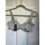 Natori New  746211  Statement Floral Lace Sheer Full Figure Size 34D gray lime Photo 3
