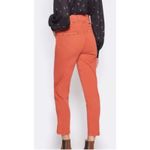 Joie  Mirenda Chili Red Orange Cotton Utility Crop Pants Size 10 Photo 3