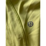 Lululemon Time To Sweat Crop 23" Lemon Vibe women's size 4 Photo 2