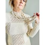 Vintage Set of Seashell Necklace Long Strands Beige Beachy Neutral Photo 8