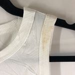 Halogen Womens Ribbed Tank Top Scoop Neck Stretch White S Photo 1