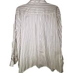 Vtg Trachten Gratz Pinstripe Embroidered Bavarian Shirt Womens Large Volksmarch Red Size 12 Photo 1