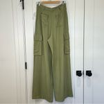 Ramy Brook Emil Cargo Pants Wide Leg High Waist Olive Green 10 City Chic Bold Photo 6