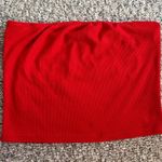 SheIn red ribbed tube top Photo 0