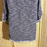 Kensie Performance Drawstring Cowlneck Half Sleeve Sweater Kangaroo Pocket Small Photo 12