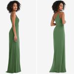 After Six After‎ Six Skinny One-Shoulder Trumpet Gown With Front Slit Size 16 Photo 10