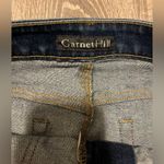 Garnet Hill  Denim Pencil Skirt Womens Siz 8 Jean Skirt Stretch 90s Boho Classic Photo 5