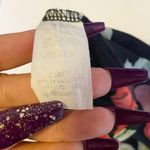 Pretty Little Floral Red Roses Black Sheer Bodysuit Ruffle cold shoulder women M Size M Photo 4