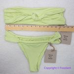 Stone Fox Swim New set! x Free People Lele Bikini Top and Bijou bottoms, size M Photo 6