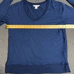 Athleta  Women’s Blue Long Sleeve Sunrise V-Neck Sweatshirt Photo 11