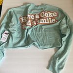 Coca Cola long sleeve crop spirit jersey Blue Size M Photo 11