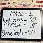 ZARA  Striped Textured Knit Cropped Sweater Long Sleeve Women's Size L Photo 9