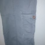 Daisy Fuentes  Moda 8 32x31 Cutest Riveted Gray Cotton Cargo Pants Photo 4