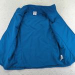 Columbia  Women's Quilted Fleece Lined Vest Blue Size Medium Full Zip Casual Photo 5