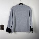 Vintage Disney Christmas Women's Mickey Mouse Mock Neck Gray Sweatshirt Large Photo 6