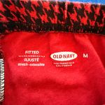 Old Navy  EUC Red and Black Herringbone Pull-On Leggings Photo 3