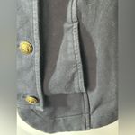 Tommy Hilfiger  Navy Military Band Jacket Gold Buttons Cropped Size Medium Photo 9