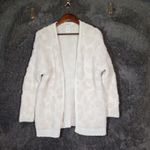 ZARA White Women's Cardigan Sweater Cozy Open Soft Womens 13-14 Sz Photo 3