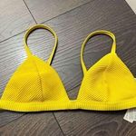 Hollister Women’s Medium Yellow Swim Top Photo 0