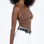 Princess Polly Andry Shorts White Denim Photo 1