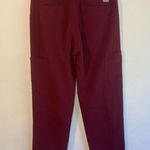 FIGS  Amix cargo pants burgundy size xs/s Photo 3